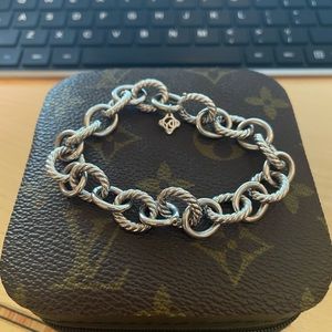 David Yurman sterling silver bracelet